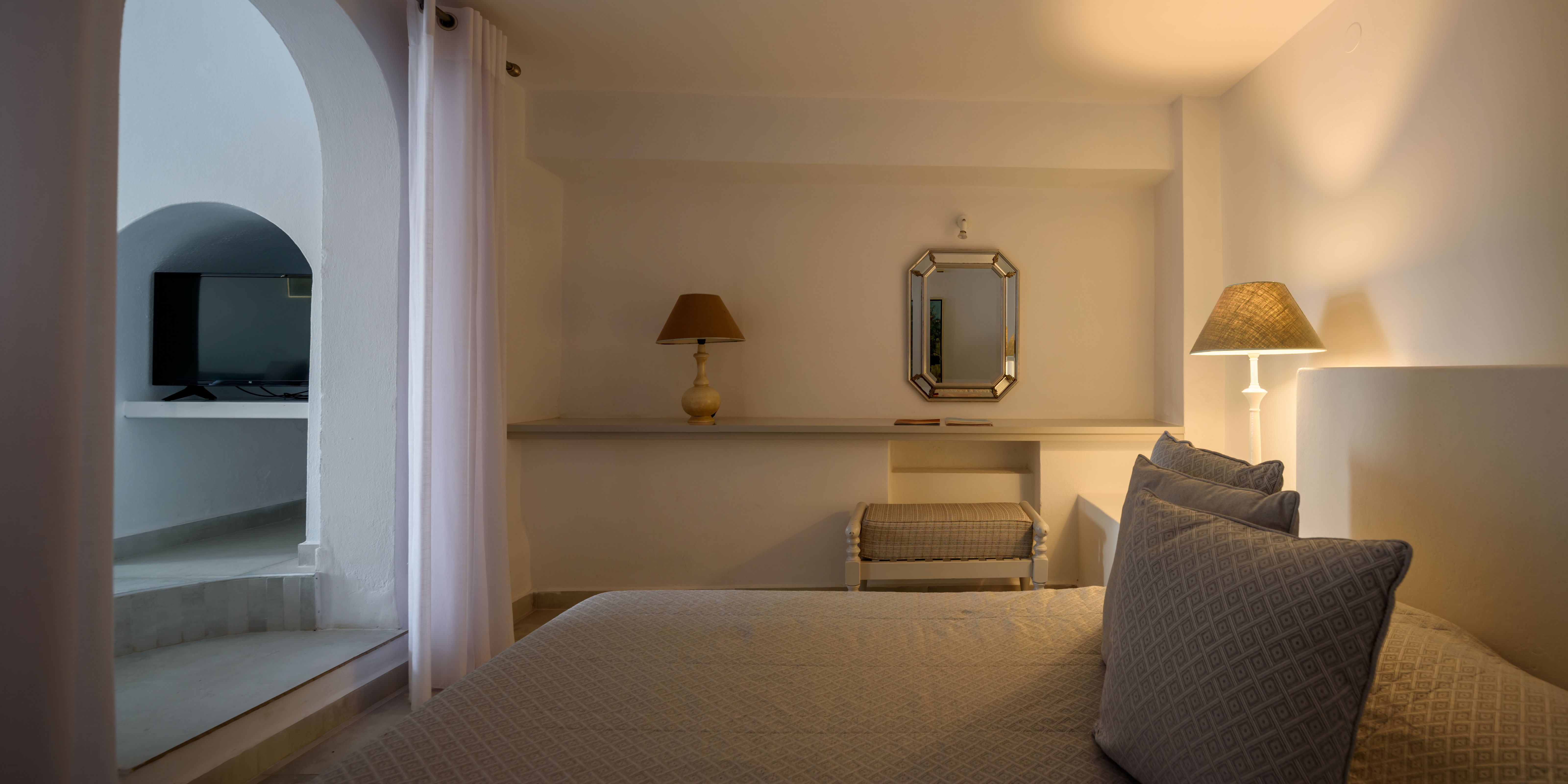 Andromeda Villas Hotel and Spa in Santorini island